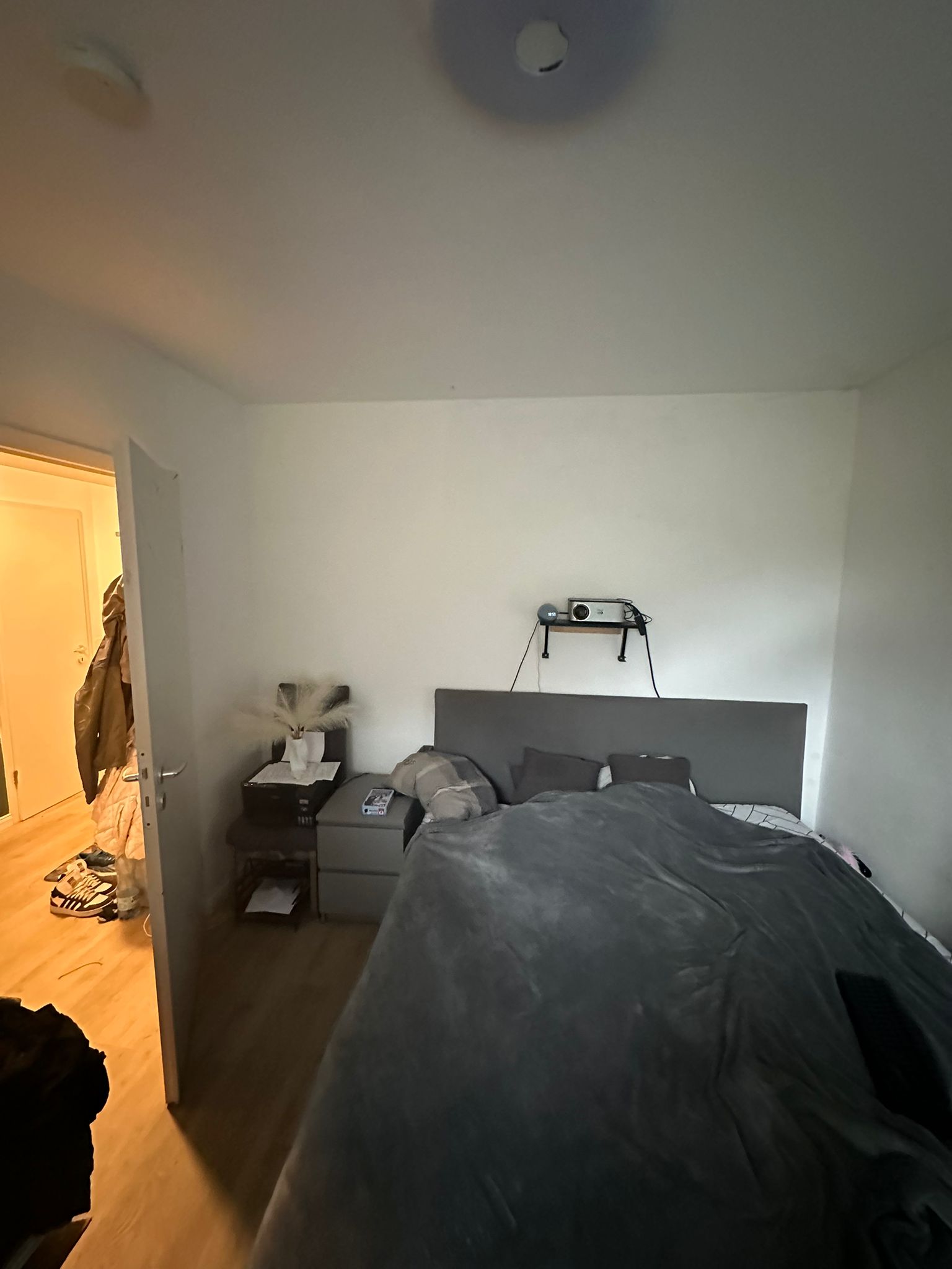 Hauptschlafzimmer mit Doppelbett